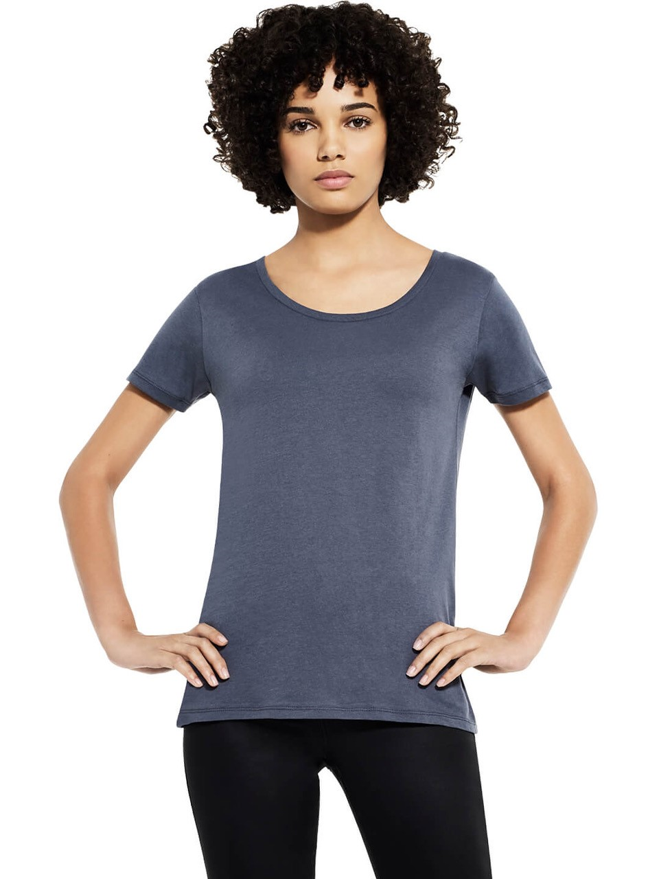 Womens Organic Open Neck T-Shirt